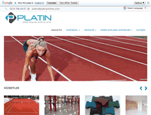 Tablet Screenshot of platinpolimer.com